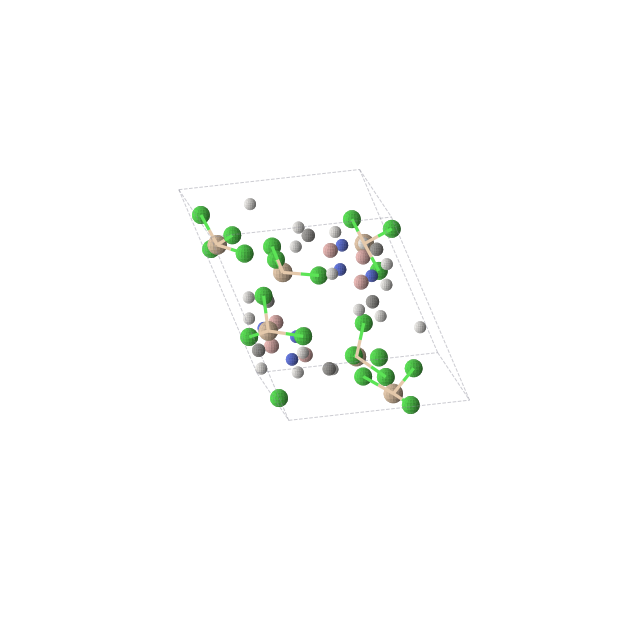Crystal structure of C6H18B6Cl18N6Si6 (trigonal, R3c (No. 161))