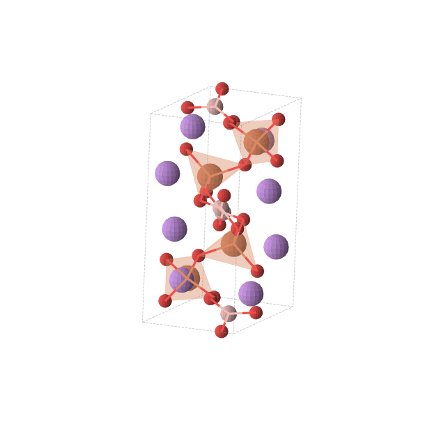 Crystal structure of Li2FeBO4 (monoclinic, P21/c (No. 14))