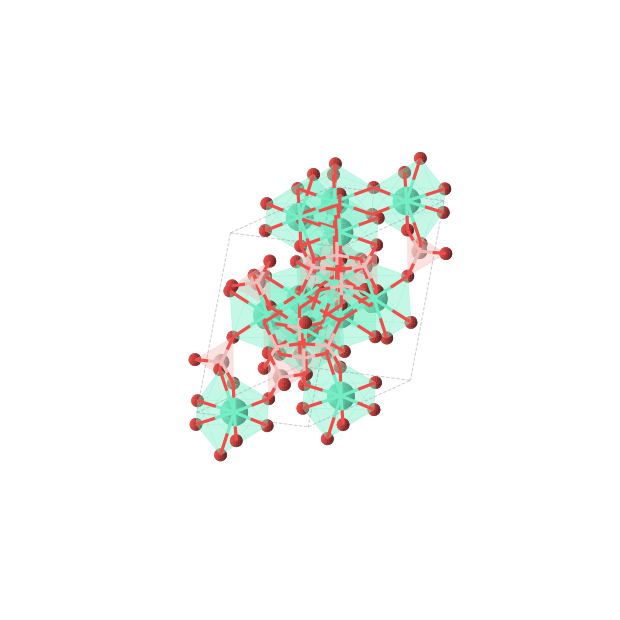 Crystal structure of B2Gd2O6 (monoclinic, C2/c (No. 15))