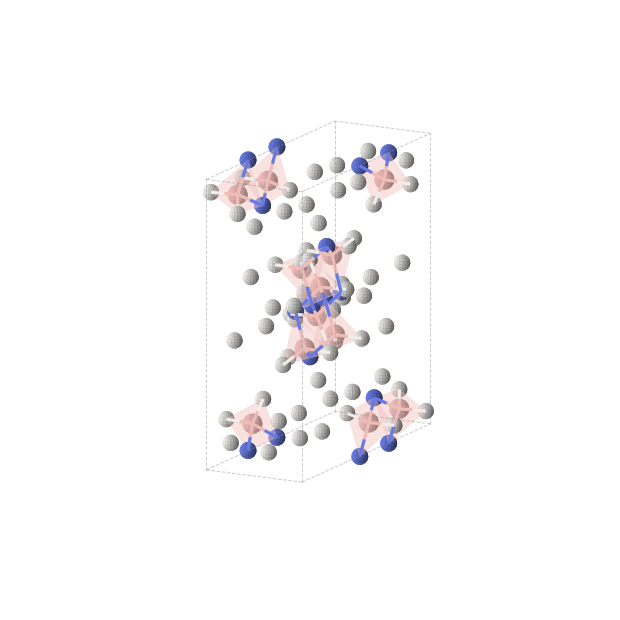 Crystal structure of BH4N (orthorhombic, Pbcm (No. 57))