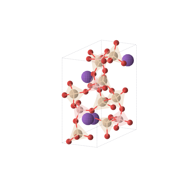 Crystal structure of B4K4O24Si8 (orthorhombic, P212121 (No. 19))