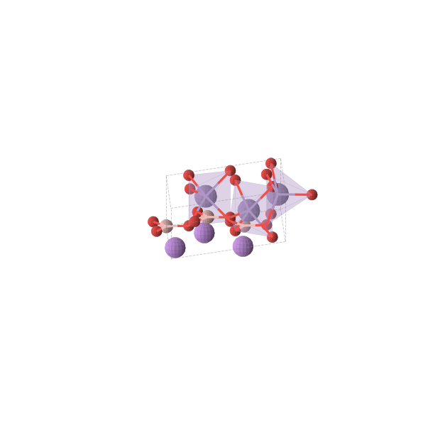 Crystal structure of LiMnBO3 (hexagonal, P-6 (No. 174))