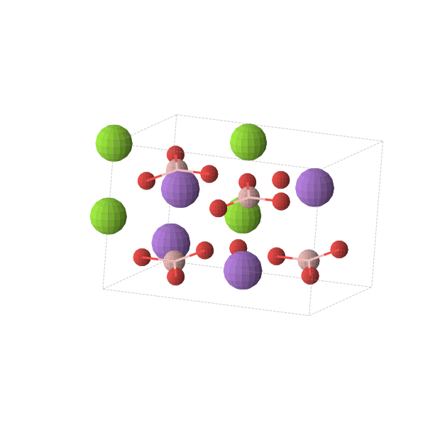 Crystal structure of NaMgBO3 (monoclinic, C2/c (No. 15))