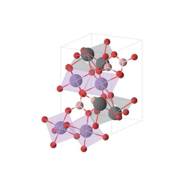 Crystal structure of B4Mn4O16Pb4 (orthorhombic, Pnma (No. 62))