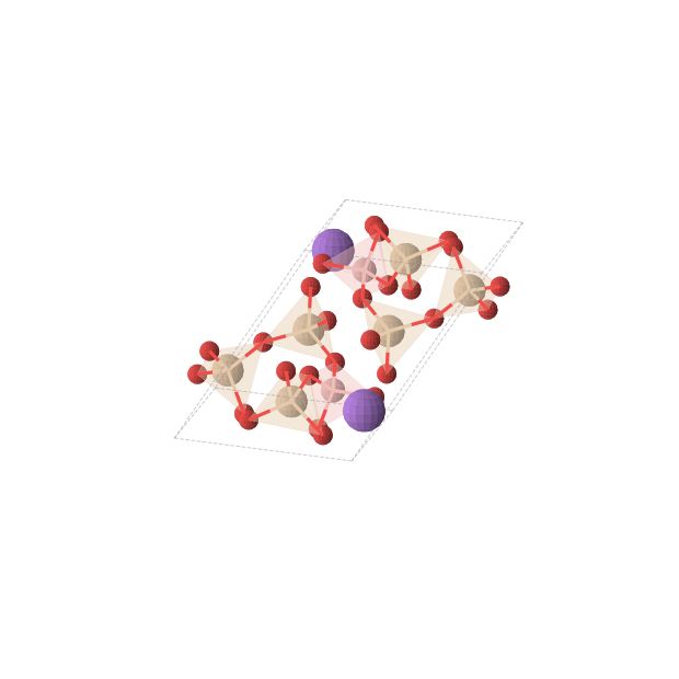 Crystal structure of NaSi3BO8 (triclinic, P-1 (No. 2))