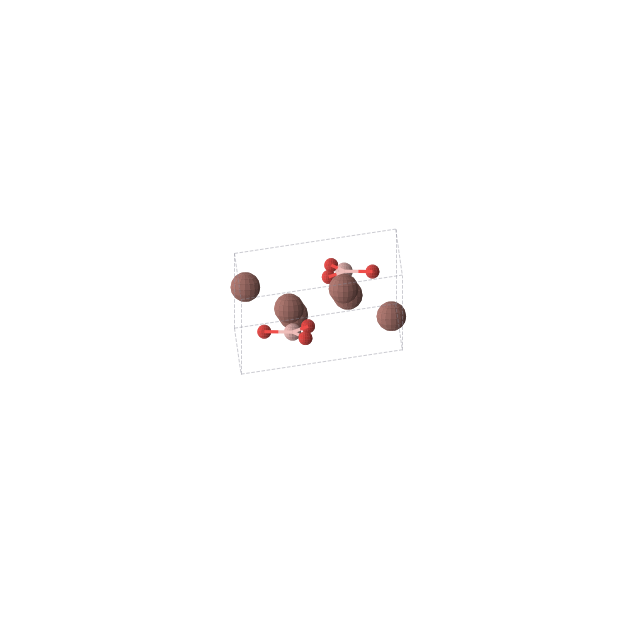 Crystal structure of B2O6Tl6 (hexagonal, P63/m (No. 176))