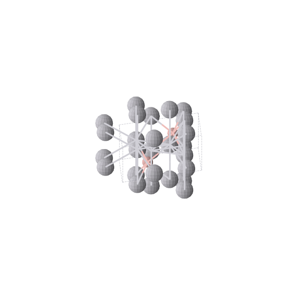 Crystal structure of BPt3 (hexagonal, P63/mmc (No. 194))