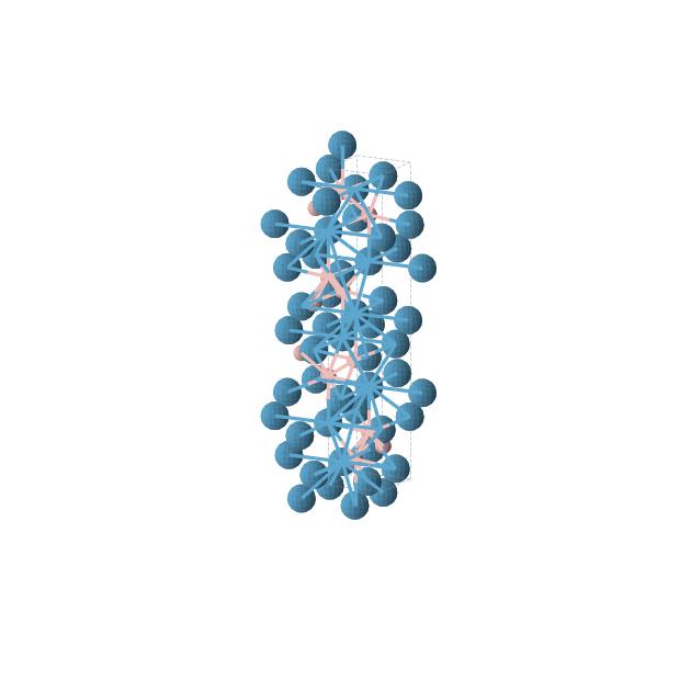 Crystal structure of BW (tetragonal, I41/amd (No. 141))