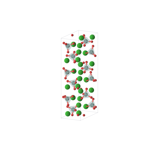 Crystal structure of Ba2GeO4 (orthorhombic, Pna21 (No. 33))