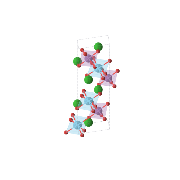 Crystal structure of Ba2LaO6Sb (trigonal, R-3 (No. 148))