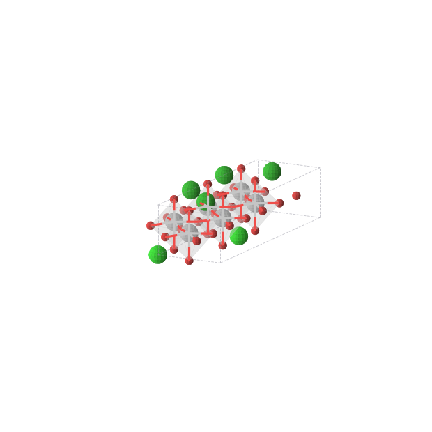 Crystal structure of Ba2SrTi3O9 (orthorhombic, Cmm2 (No. 35))