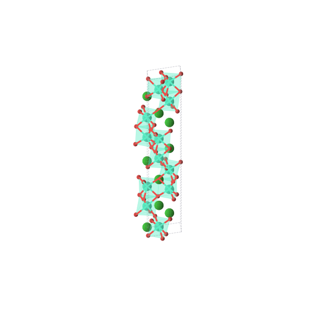 Crystal structure of Ba3Dy4O9 (trigonal, R3 (No. 146))