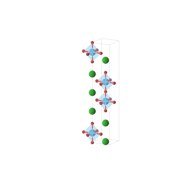 Crystal structure of Ba3Hf2O7 (tetragonal, I4/mmm (No. 139))
