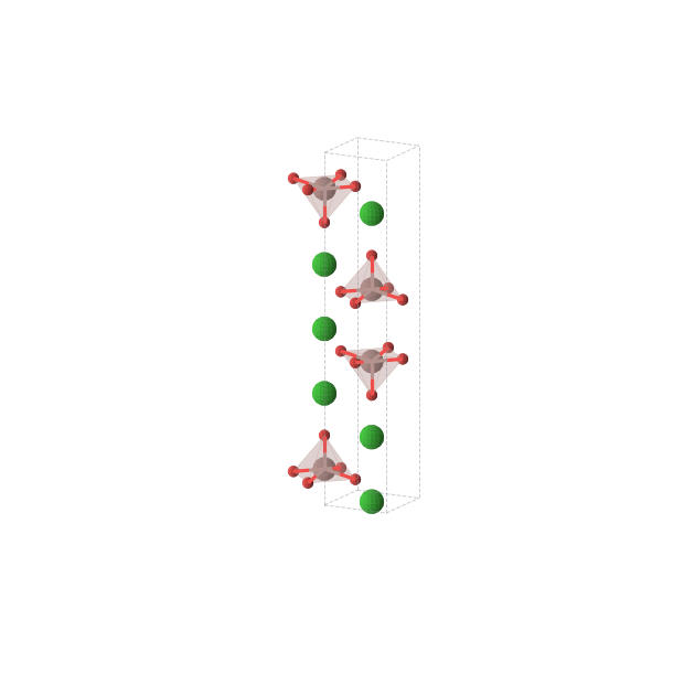 Crystal structure of Ba3In2O6 (tetragonal, I4/mmm (No. 139))
