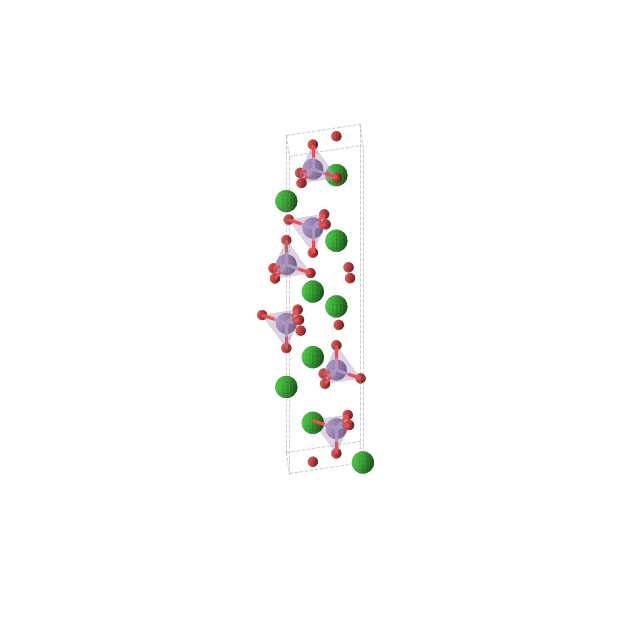 Crystal structure of Ba3Mn2O8 (trigonal, R-3m (No. 166))
