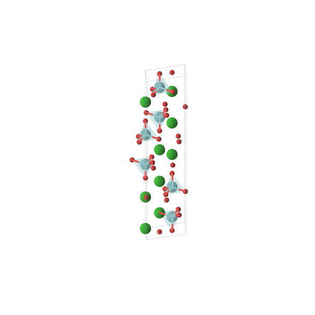 Crystal structure of Ba3Nb2O8 (trigonal, R-3m (No. 166))