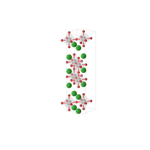 Crystal structure of Ba3Ti2O7 (orthorhombic, Fmm2 (No. 42))
