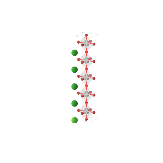 Crystal structure of Ba4CaTi5O15 (tetragonal, P4/mmm (No. 123))