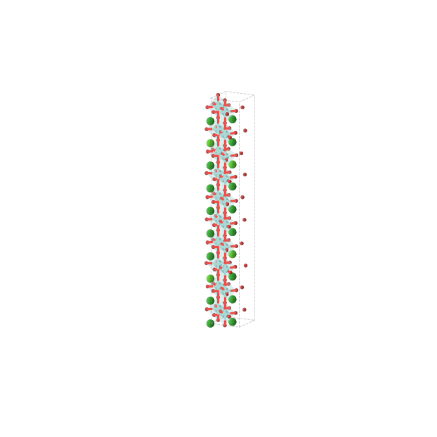 Crystal structure of Ba4CaZr5O15 (tetragonal, I-42m (No. 121))