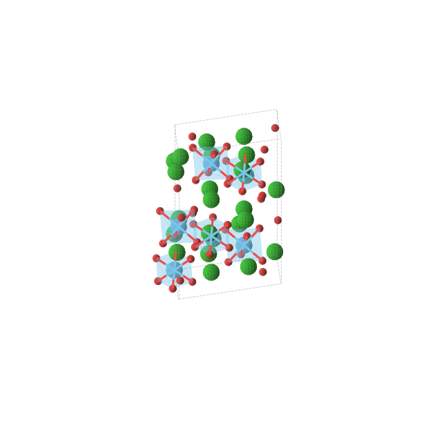 Crystal structure of Ba4HfO6 (trigonal, R-3c (No. 167))
