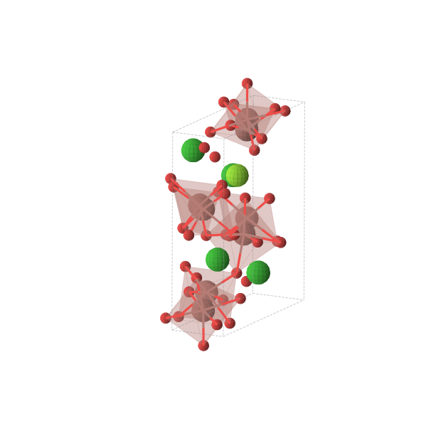 Crystal structure of Ba4MgTl8O16 (monoclinic, Pm (No. 6))