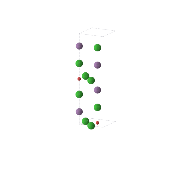 Crystal structure of Ba4Sb2O (tetragonal, I4/mmm (No. 139))