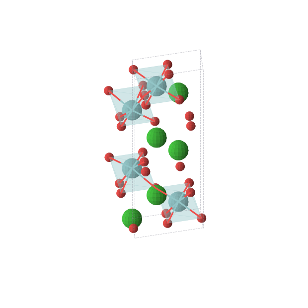 Crystal structure of Ba5Nb4O15 (trigonal, P-3m1 (No. 164))