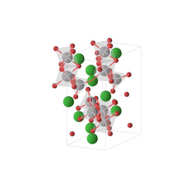 Crystal structure of Ba5V5O14 (monoclinic, C2 (No. 5))