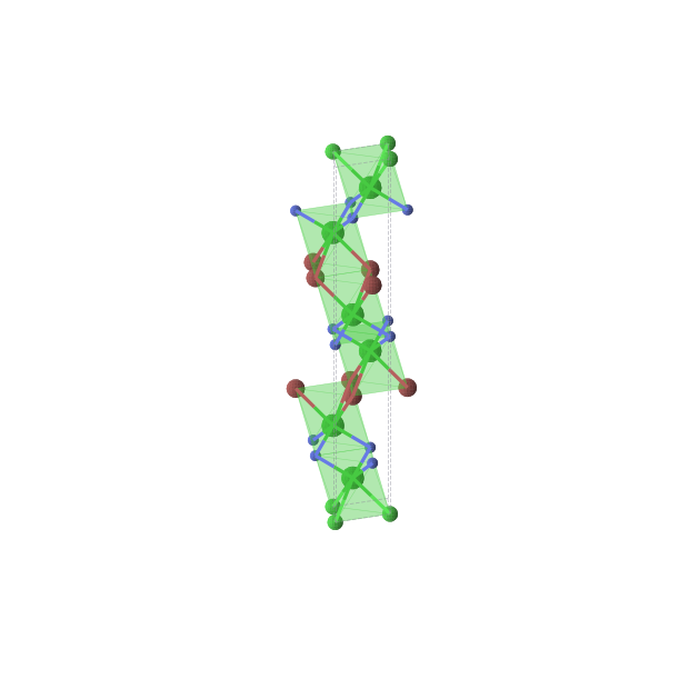 Crystal structure of Ba6Br2N3Cl (trigonal, P-3m1 (No. 164))