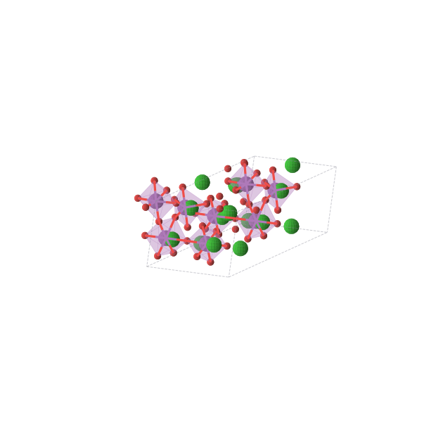 Crystal structure of Ba8Bi4O17 (monoclinic, Cm (No. 8))