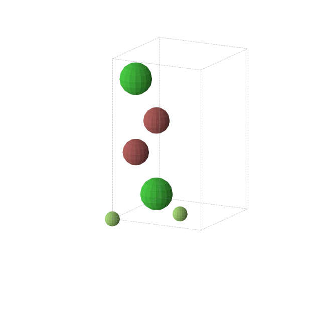 Crystal structure of BaBrF (tetragonal, P4/nmm (No. 129))