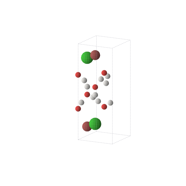 Crystal structure of BaH5BrO3 (tetragonal, P4/nmm (No. 129))