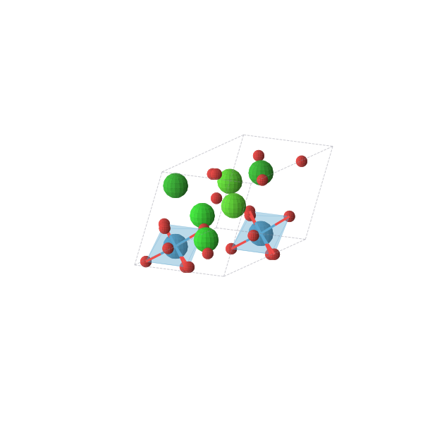 Crystal structure of BaSrCaWO6 (monoclinic, Cm (No. 8))