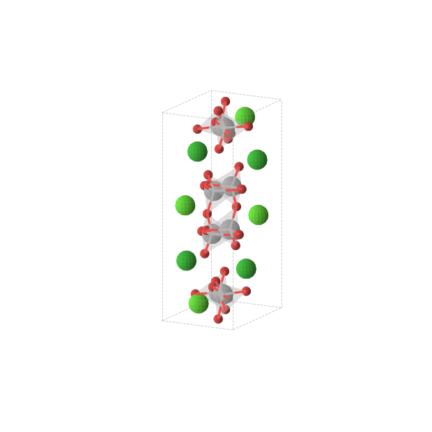 Crystal structure of Ba4Ca4O28V8 (orthorhombic, Pnma (No. 62))