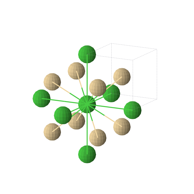 Crystal structure of BaCd (cubic, Pm-3m (No. 221))