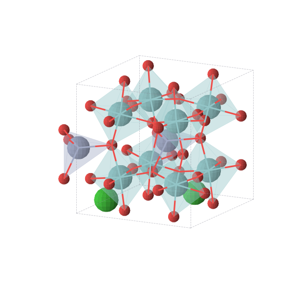 Crystal structure of BaCrNb4O12 (orthorhombic, Amm2 (No. 38))