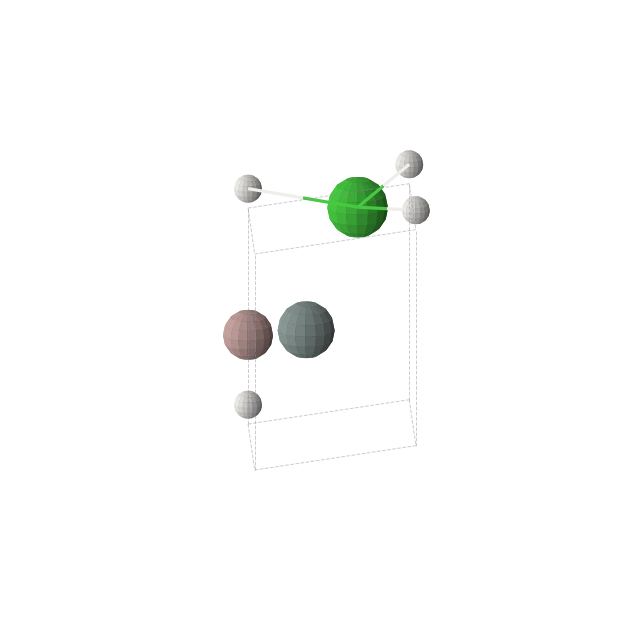 Crystal structure of Ba1Ga1H1Sn1 (trigonal, P3m1 (No. 156))