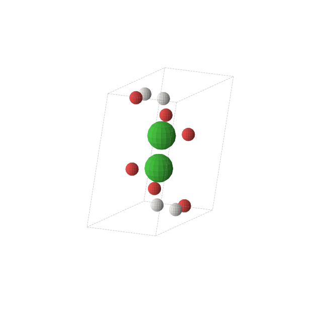 Crystal structure of BaH2O3 (monoclinic, C2/c (No. 15))