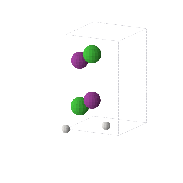 Crystal structure of BaHI (tetragonal, P4/nmm (No. 129))