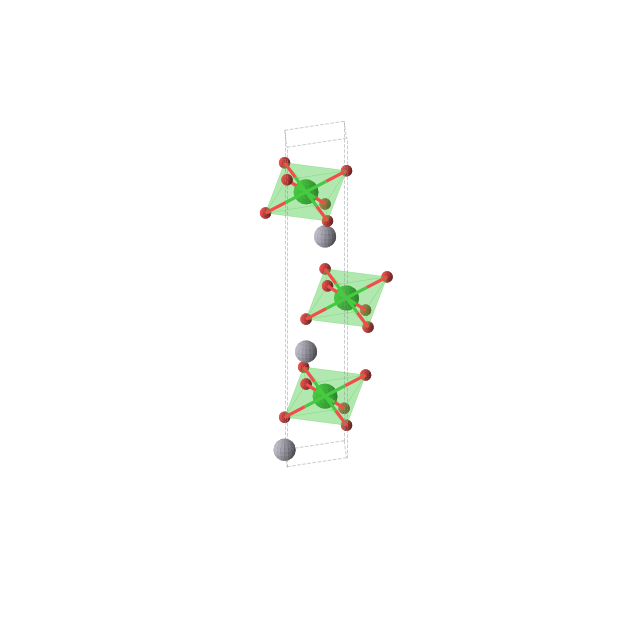 Crystal structure of BaHgO2 (trigonal, R-3m (No. 166))