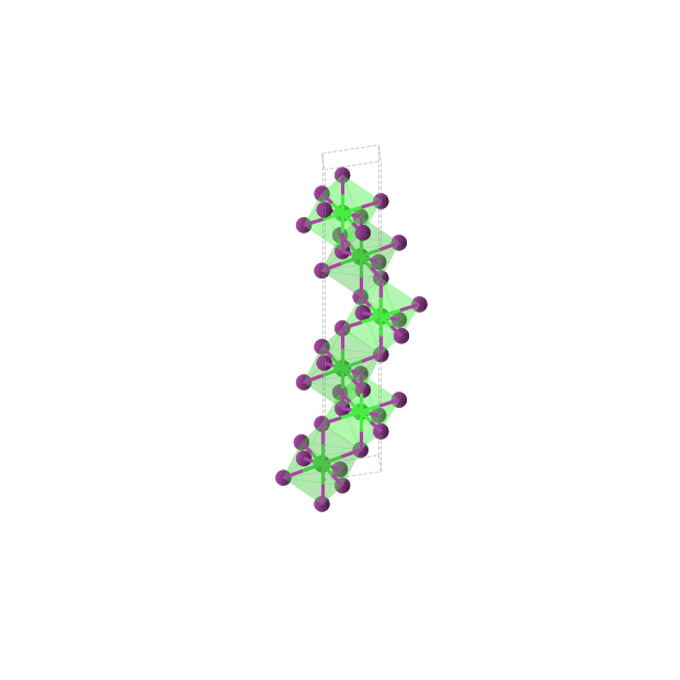 Crystal structure of BaSrI4 (trigonal, R-3m (No. 166))