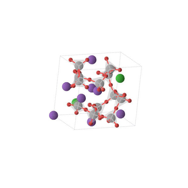 Crystal structure of Ba2K8O36V12 (trigonal, R3c (No. 161))