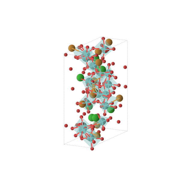 Crystal structure of Ba2Mo4O18Te2 (orthorhombic, Pca21 (No. 29))