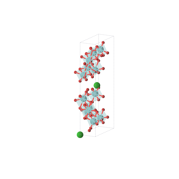Crystal structure of BaNb6O17 (orthorhombic, Immm (No. 71))