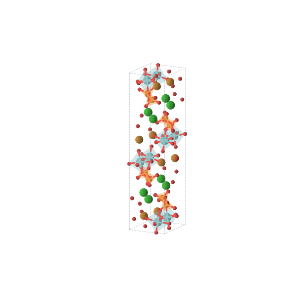 Crystal structure of Ba8Nb8O64P8Te8 (orthorhombic, Pbca (No. 61))