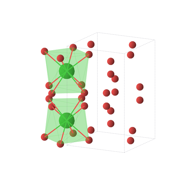 Crystal structure of BaO10 (tetragonal, P4/mcc (No. 124))
