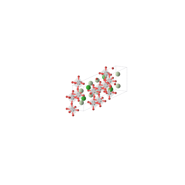 Crystal structure of Ba2O20Pr4Ti6 (orthorhombic, Cmcm (No. 63))