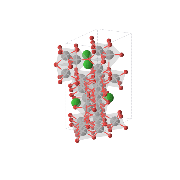 Crystal structure of Ba2O22V12 (orthorhombic, Cmcm (No. 63))