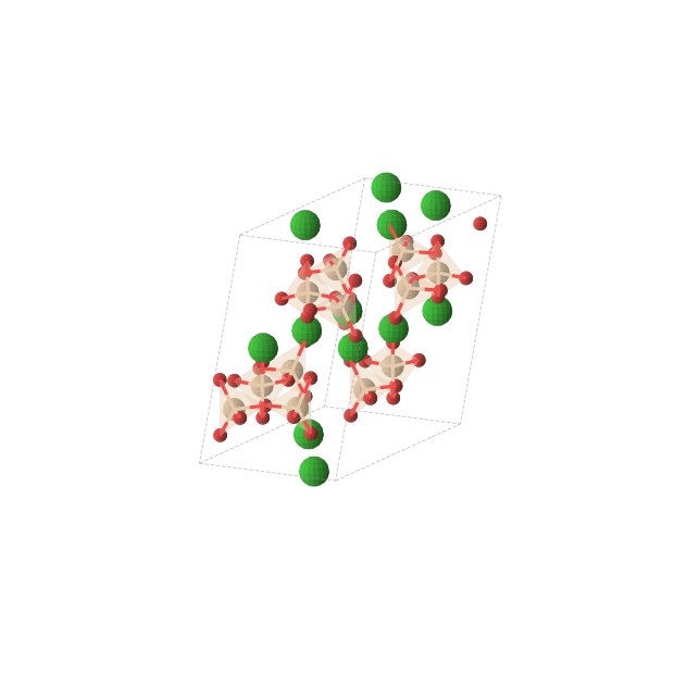 Crystal structure of BaSiO3 (monoclinic, C2/c (No. 15))