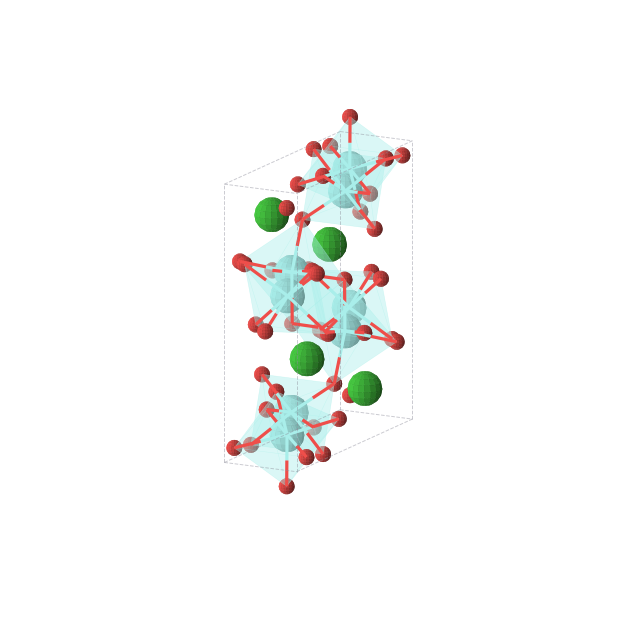 Crystal structure of BaY2O4 (orthorhombic, Pnma (No. 62))